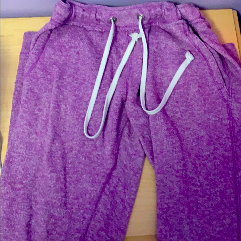 Purple Bluenotes track pants
